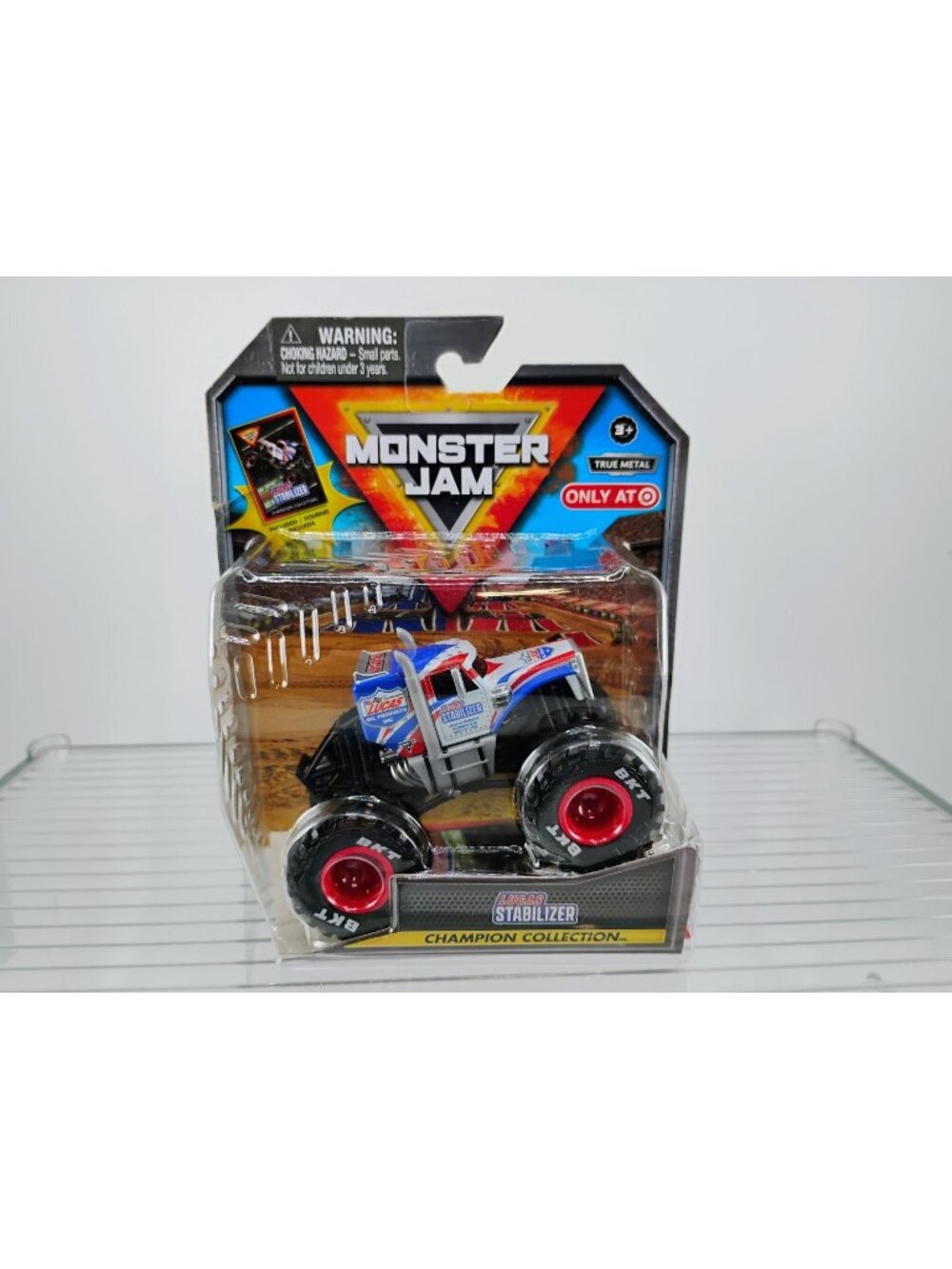 Monster Jam Lucas Stabilizer Champion Collection Truck New